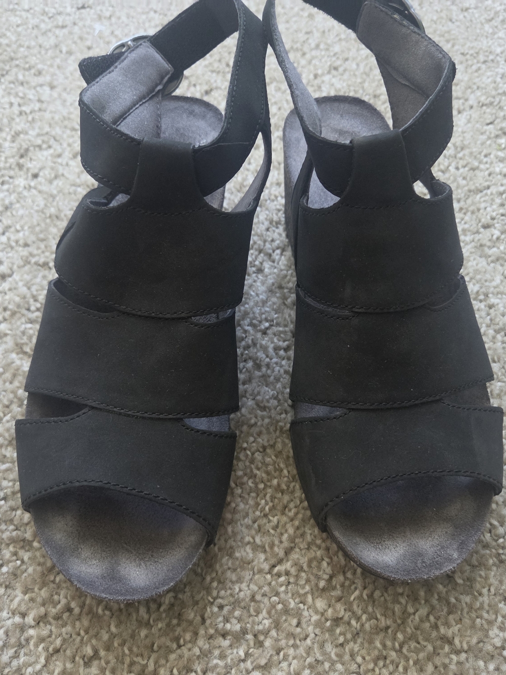 Dansko Women's  Black Strappy Open-Toe Sandals